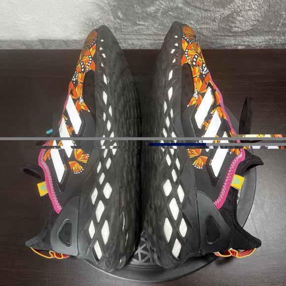 Adidas Mens Size 10.5 Web Boost Dia De Los Muertos Multicolor Athletic Shoes - Picture 9 of 10